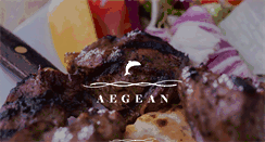 Desktop Screenshot of aegean-restaurant.co.uk